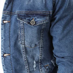 Veste Jean A Col Mouton Bleu Denim de Black Needle 12 Veste Jean A Col Mouton Bleu Denim de Black Needle -Black Needle Soldes black needle 196383 BN 5001 2 20190912T164119 03