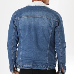 Veste Jean A Col Mouton Bleu Denim de Black Needle 13 Veste Jean A Col Mouton Bleu Denim de Black Needle -Black Needle Soldes black needle 196383 BN 5001 2 20190912T164122 05