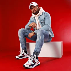 Veste Jean A Col Mouton 5000 Bleu Wash de Black Needle -Black Needle Soldes black needle 196385 BN 5000 BLEUCLAIRE TPDT 20210114T091021 08