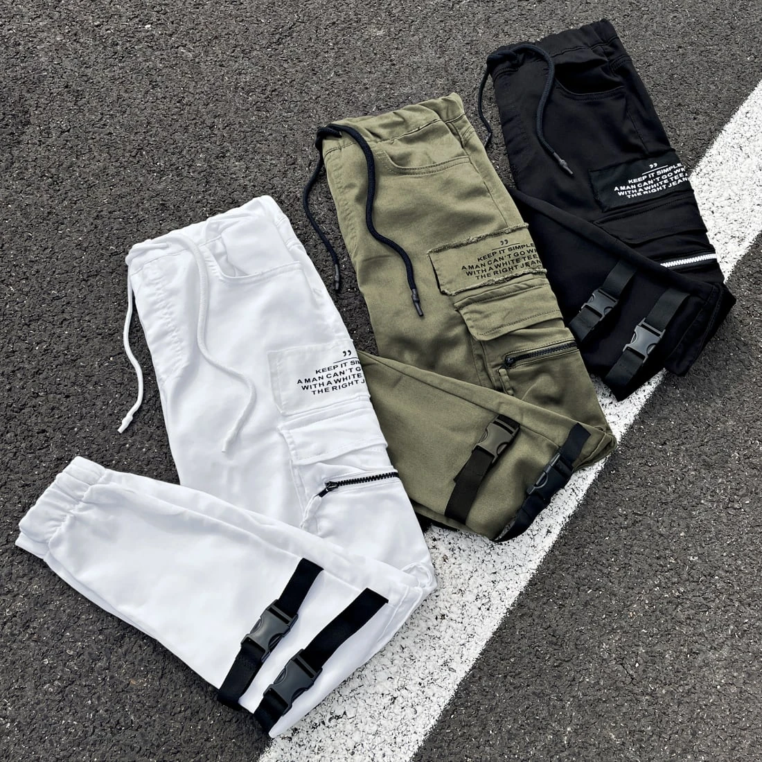 Pantalon Cargo 3015 Noir de Black Needle 9 Pantalon Cargo 3015 Noir de Black Needle – Image 8