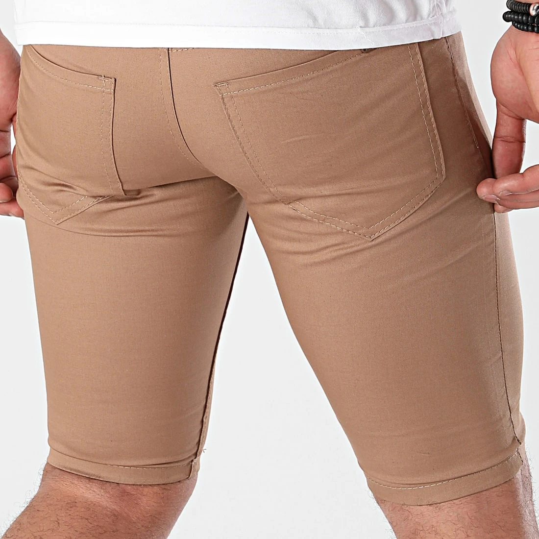 Short Slim 1014 Camel de Black Needle 5 Short Slim 1014 Camel de Black Needle – Image 4