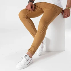 Jean Slim 3503 Camel de Black Needle -Black Needle Soldes black needle 264631 DHZ 3503 3 MUSTARD 20210505T160842 03