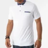 Polo Manches Courtes 5011 Blanc de Black Needle