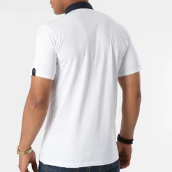 Polo Manches Courtes 5013 Blanc de Black Needle -Black Needle Soldes black needle 270869 T 5013 WHITE 20210624T120434 04