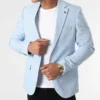 Veste Blazer 20420 Bleu Ciel Chiné de Black Needle -Black Needle Soldes black needle 275016 20420 2 20210720T163739 01
