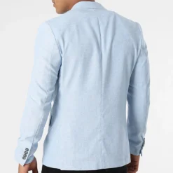 Veste Blazer 20420 Bleu Ciel Chiné de Black Needle -Black Needle Soldes black needle 275016 20420 2 20210720T163744 04