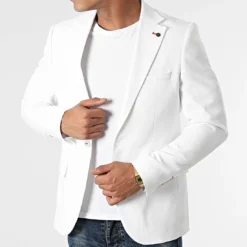 Veste Blazer 20420 Blanc de Black Needle