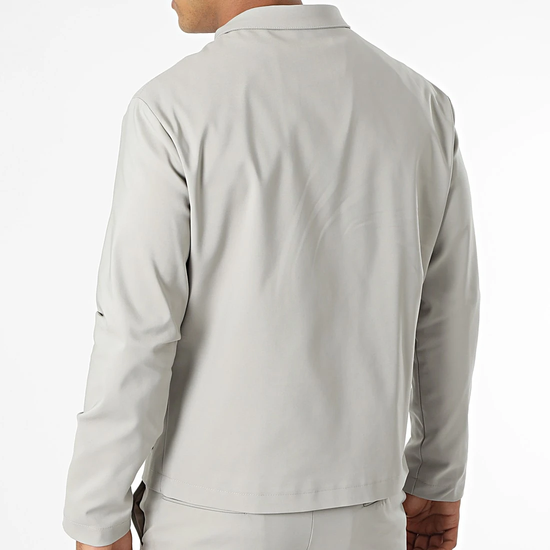 Ensemble Pantalon Veste ZY1106 Gris Clair de Black Needle 6 Ensemble Pantalon Veste ZY1106 Gris Clair de Black Needle – Image 4