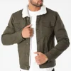 Veste Jean Col Mouton 7004 Vert Kaki de Black Needle 1 Veste Jean Col Mouton 7004 Vert Kaki de Black Needle -Black Needle Soldes black needle 289916 BN 7004 KAKI 20211028T161739 01