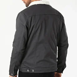 Veste Jean Col Mouton 7004 Gris Anthracite de Black Needle -Black Needle Soldes black needle 289920 BN 7004 ANTHARASITE 20211028T161658 04
