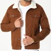 Veste Jean Col Mouton 7004 Marron de Black Needle -Black Needle Soldes black needle 289926 BN 7004 TABAK 20211028T161955 01