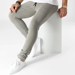 Pantalon 9001 Gris Clair Chiné de Black Needle -Black Needle Soldes black needle 294950 PNT 9001 2 LIGHT GREY 20211210T145449 03