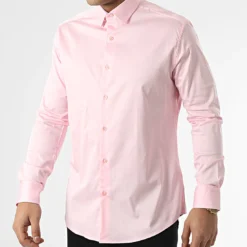 Chemise Manches Longues 4001 Rose de Black Needle