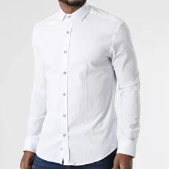 Chemise Manches Longues 3607 Noir de Black Needle