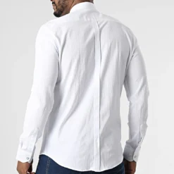 Chemise Manches Longues 3607 Noir de Black Needle 9 Chemise Manches Longues 3607 Noir de Black Needle -Black Needle Soldes black needle 296264 Y 3607 WHITE 20220106T161958 04