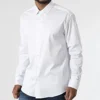 Chemise Manches Longues 4001 Blanc de Black Needle