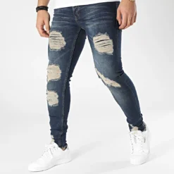 Jean Skinny DHZ-3724 Bleu Brut de Black Needle