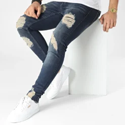 Jean Skinny DHZ-3724 Bleu Brut de Black Needle -Black Needle Soldes black needle 300736 DHZ 3724 COFFEE TINT 20220202T155718 03