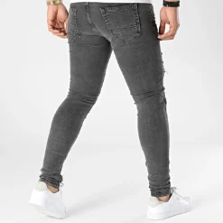 Jean Skinny DHZ-3417 Gris Anthracite de Black Needle -Black Needle Soldes black needle 300738 DHZ 3417 5 DARK GREY 20220202T152512 04