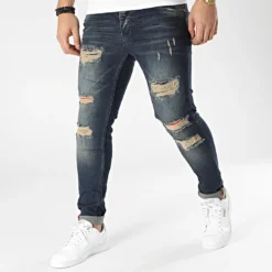 Jean Skinny DHZ-3712 Bleu Brut de Black Needle