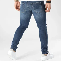 Jean Skinny DHZ-3039 Bleu Denim de Black Needle -Black Needle Soldes black needle 300781 DHZ 3039 55 DARK BLUE 20220202T152622 04