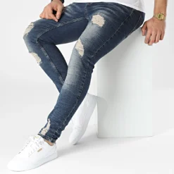 Jean Skinny DHZ-3654 Bleu Denim de Black Needle -Black Needle Soldes black needle 300787 DHZ 3654 2 COFFEE TINT 20220202T154541 03