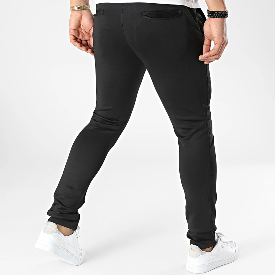 Pantalon Slim PNT-9003 Noir de Black Needle 6 Pantalon Slim PNT-9003 Noir de Black Needle – Image 4