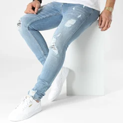 Jean Skinny DHZ-3039 Bleu Denim de Black Needle -Black Needle Soldes black needle 300821 DHZ 3039 51 20220202T154513 03