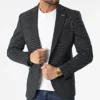Veste Blazer 20477 Bleu Marine de Black Needle