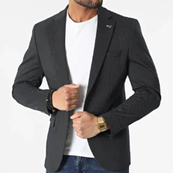 Veste Blazer 20477 Bleu Marine de Black Needle