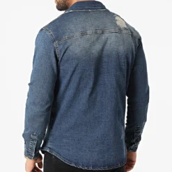 Surchemise BN-3730 Bleu Denim de Black Needle 9 Surchemise BN-3730 Bleu Denim de Black Needle -Black Needle Soldes black needle 300928 BN 3730 COFFEE TINT 20220203T160840 04