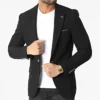 Veste Blazer 20210 Noir de Black Needle -Black Needle Soldes black needle 300929 20210 2 20220203T161317 01