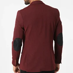 Veste Blazer 20210 Bordeaux de Black Needle -Black Needle Soldes black needle 300932 20210 3 20220203T161129 04