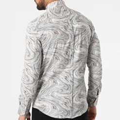 Chemise Manches Longues Y-3618 Beige de Black Needle -Black Needle Soldes black needle 318204 Y 3618 6 20220510T161918 04