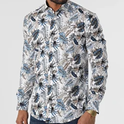 Chemise Manches Longues Y-3618 Blanc de Black Needle