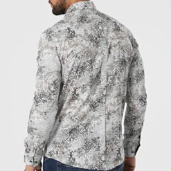 Chemise Manches Longues Y-3618 Blanc de Black Needle -Black Needle Soldes black needle 318219 Y 3618 11 20220510T161214 04