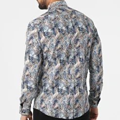 Chemise Manches Longues Y-3618 Bleu de Black Needle 9 Chemise Manches Longues Y-3618 Bleu de Black Needle -Black Needle Soldes black needle 318288 Y 3618 4 20220510T161954 04