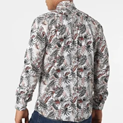 Chemise Manches Longues Y-3618 Blanc de Black Needle -Black Needle Soldes black needle 318289 Y 3618 04 20220519T162329 04