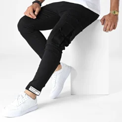 Jean Slim DHZ-3729 Noir de Black Needle 8 Jean Slim DHZ-3729 Noir de Black Needle -Black Needle Soldes black needle 323431 DHZ 3729 1 SIYAH 20220706T155556 03