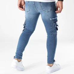 Jean Slim DHZ-3729 Bleu Denim de Black Needle -Black Needle Soldes black needle 323433 DHZ 3729 BLUE 20220706T155928 04