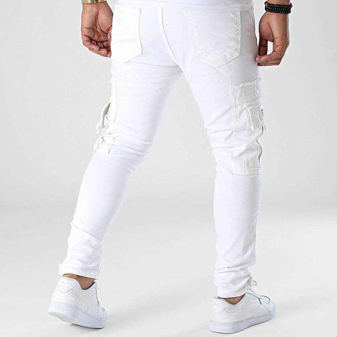 Jean Slim DHZ-3729 Beige de Black Needle 6 Jean Slim DHZ-3729 Beige de Black Needle – Image 4