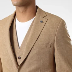 Ensemble Costume 3 Pièces 11670 Beige de Black Needle -Black Needle Soldes black needle 329104 11670 6 20220725T161552 02