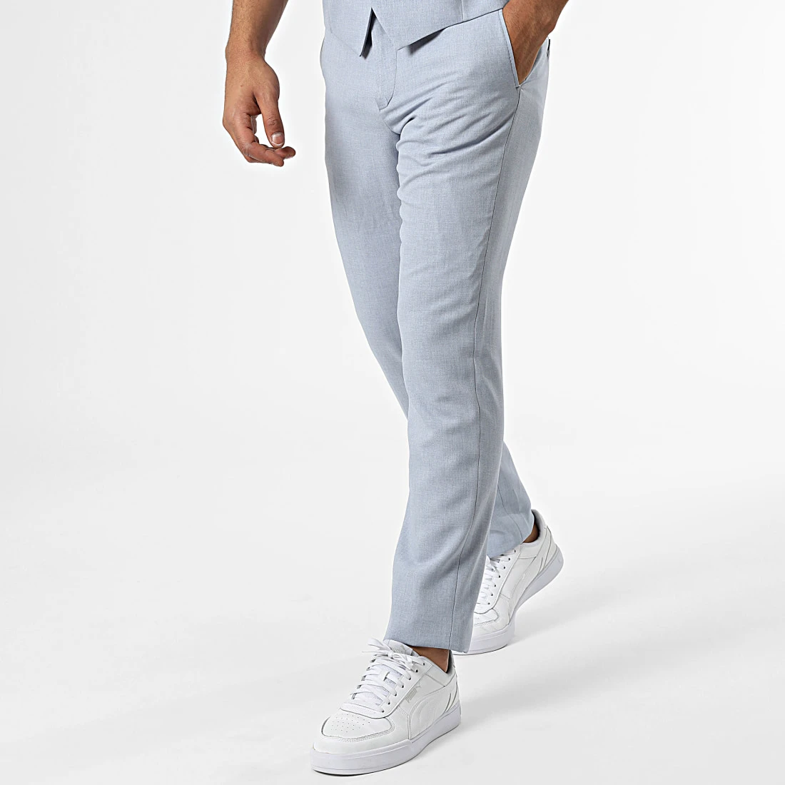 Ensemble Costume 3 Pièces 11670 Bleu Clair de Black Needle 6 Ensemble Costume 3 Pièces 11670 Bleu Clair de Black Needle – Image 4