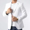 Veste Blazer 1024 Blanc de Black Needle -Black Needle Soldes black needle 329137 1024 WHITE 20220722T152702 01