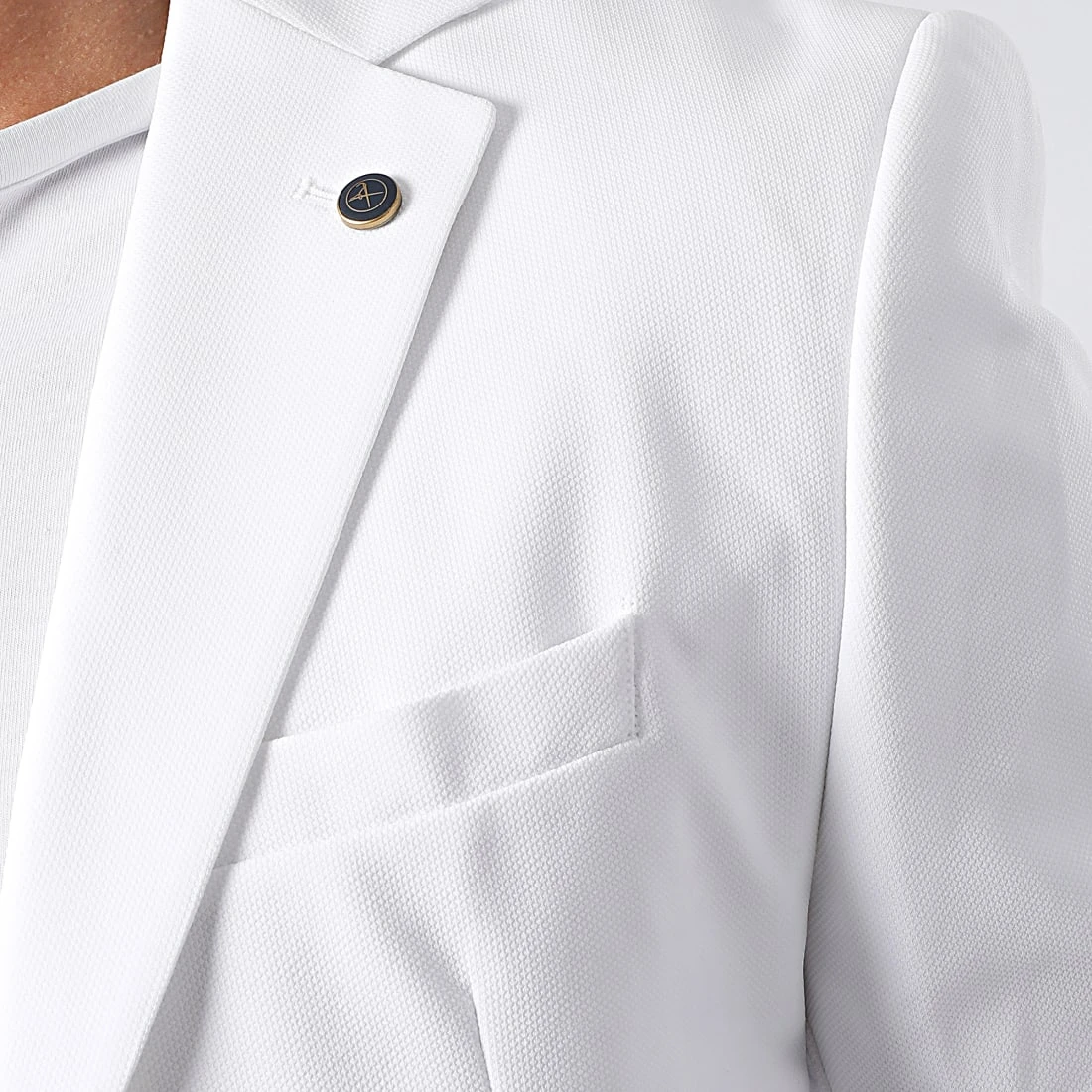 Veste Blazer 1024 Blanc de Black Needle 4 Veste Blazer 1024 Blanc de Black Needle – Image 2