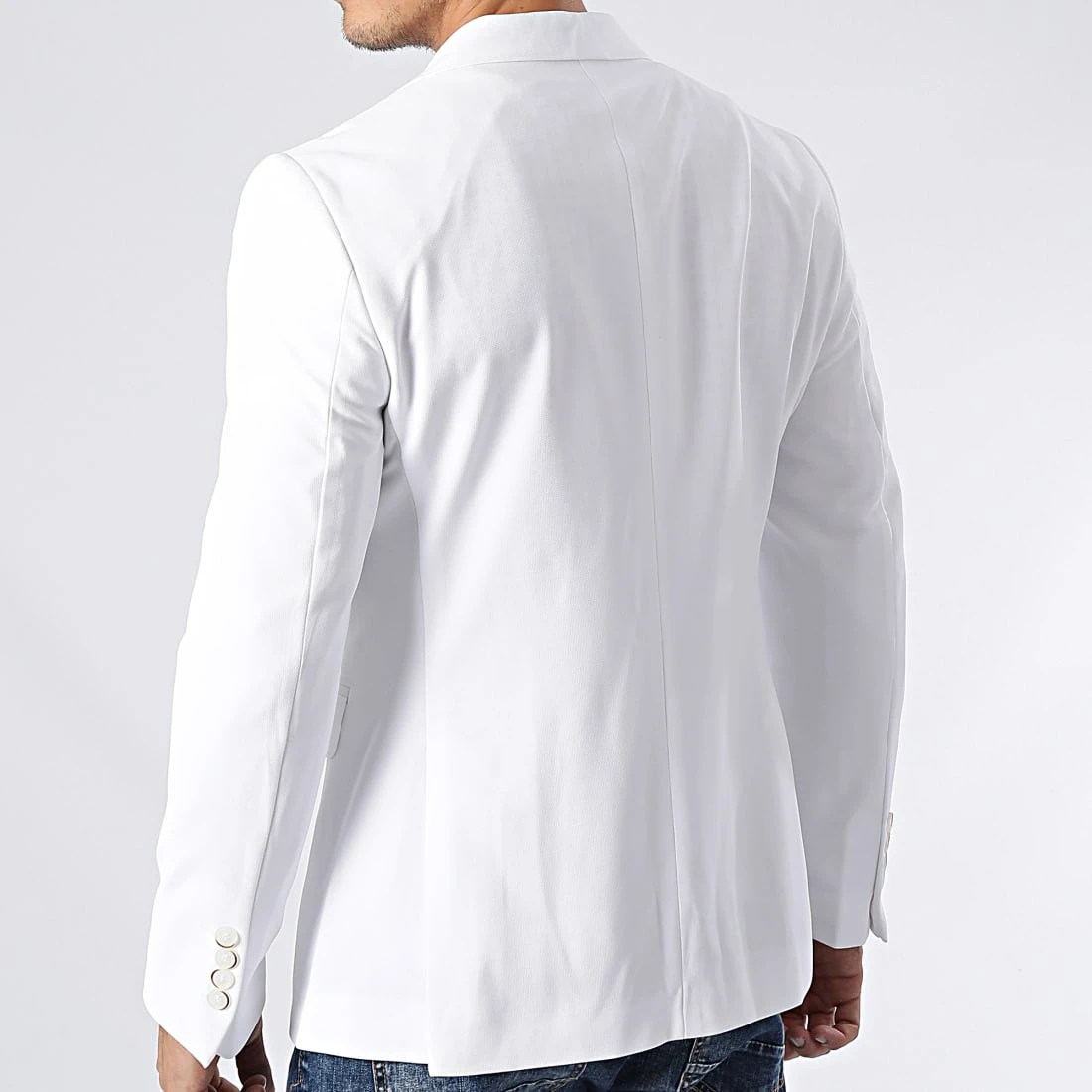 Veste Blazer 1024 Blanc de Black Needle 6 Veste Blazer 1024 Blanc de Black Needle – Image 4