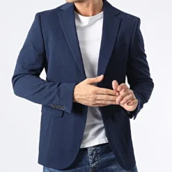 Veste Blazer 1024 Bleu Marine de Black Needle -Black Needle Soldes black needle 329140 1024 NAVY 20220722T152902 03