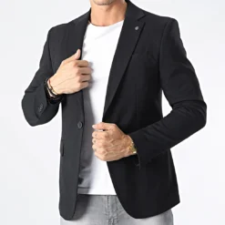 Veste Blazer 1024 Noir de Black Needle