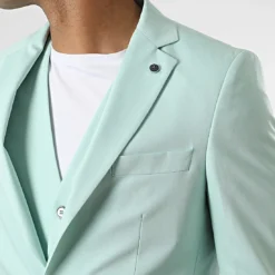 Ensemble Costume 3 Pièces 11672 Vert Clair de Black Needle 8 Ensemble Costume 3 Pièces 11672 Vert Clair de Black Needle -Black Needle Soldes black needle 329184 11672 11 20220725T161458 02