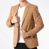 Veste Blazer 1024 Camel de Black Needle -Black Needle Soldes black needle 329186 1024 CAMEL 20220722T153257 01